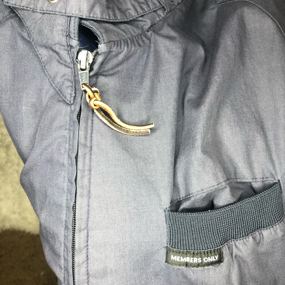 Members Only Vintage Jacket 2X Classic Bomber - Picture 9 of 11